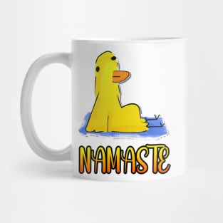 Namaste Duck Funny Yoga Mug